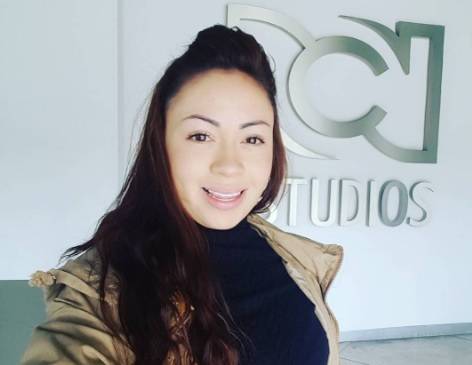 La joven Daneidy Barrera recordada luego de que se grabara a sí misma cantando eh eh eh Epa Colombia. FOTO Tomada de la cuenta @dane.cheer en Instagram 