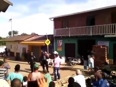Seis detenidos tras protestas en el municipio de Maceo 