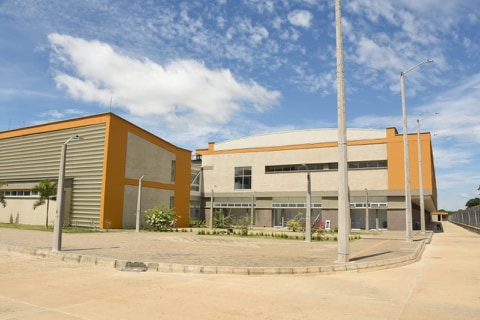 La nueva sede del hospital César Uribe Piedrahíta, de Caucasia, entraría a operar en noviembre. FOTO CORTESÍA GOBERNACIÓN