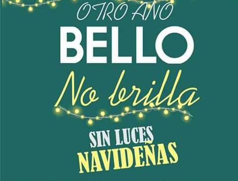 ¿Qué pasó con los alumbrados de Bello?