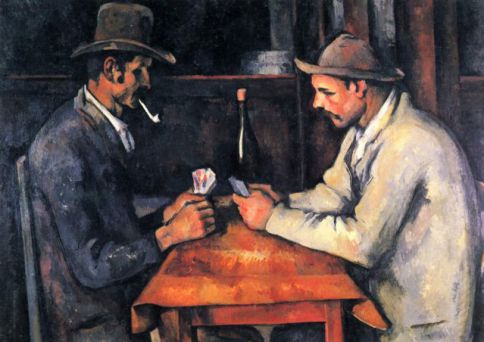 Juego de cartas (1894–1895) de Paul Cézzane la compró la Familia Real de Qatar en 2011, se estima que por 250 millones de dólares.