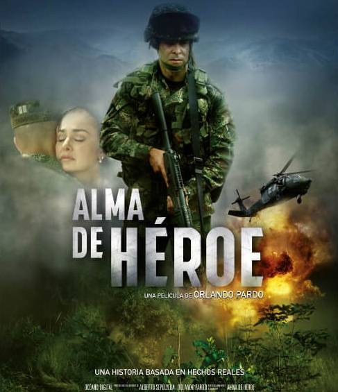 Protagonizada por Jorge Soto y Stephanie Abello, Alma de héroe trata sobre el conflicto armado en el país. Foto: película