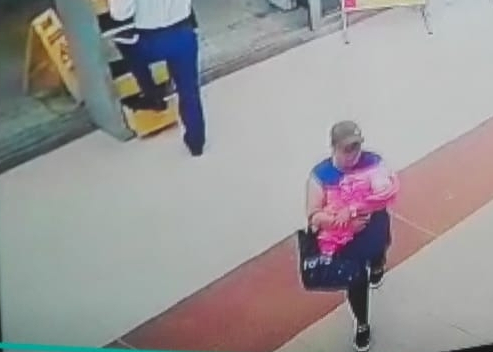 Esta sería la responsable de llevarse a la bebé en el centro comercial Bello Centro. FOTO CORTESÍA GUARDIANES ANTIOQUIA