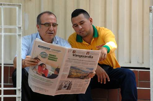 Así celebra el periódico Vanguardia sus 100 años