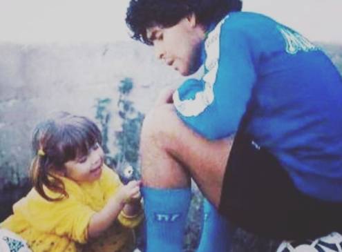 Dalma es la hija mayor de Diego Maradona. FOTO TOMADA DE INSTAGRAM @dalmamaradona