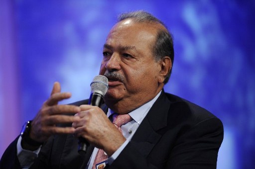 El candidato presidencial republicano Donald Trump planea sumar al multimillonario mexicano Carlos Slim a sus ataques. FOTO ARCHIVO AFP