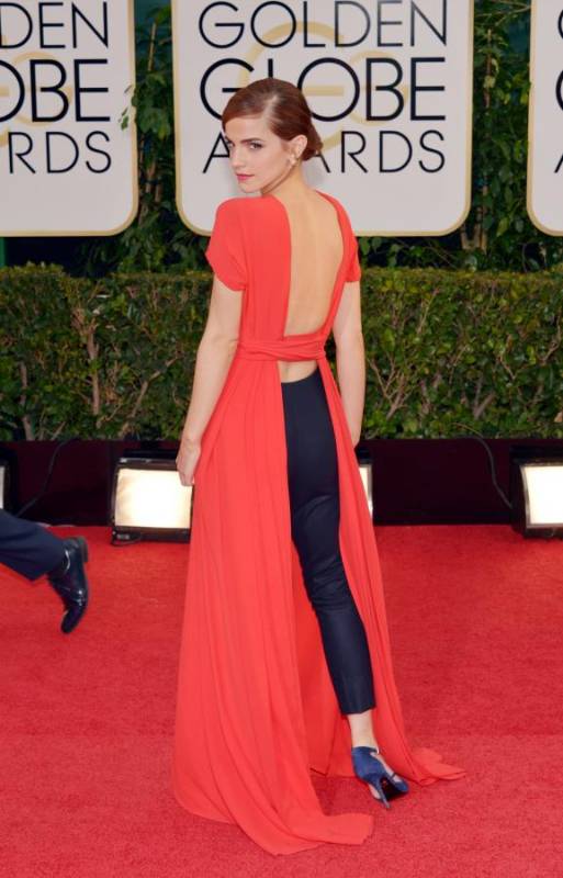El primer lugar fue para la actriz británica Emma Watson, quien destaca no solo por su trayectoria cinematográfica sino por su lucha a favor de la igualdad de género. Para el editor de la publicación, es rostro visible del feminismo en este momento. FOTO AP