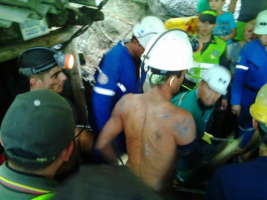 La mina tenía orden de cierre decretado por la Agencia Nacional de Minería debido al riesgo inminente y no debería estar operando. FOTO @AlAngelopolis_