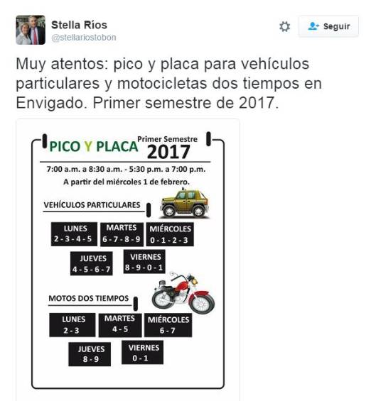 Esta es una de las imágenes que ha circulado con la supuesta rotación. Foto Twitter