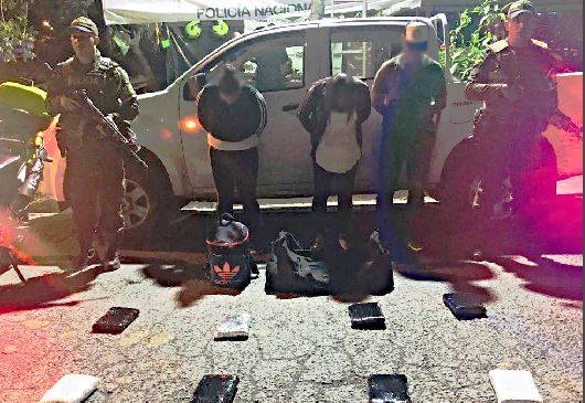 El vehículo estaba asignado para la protección de un desmovilizado. FOTO CORTESÍA POLICÍA