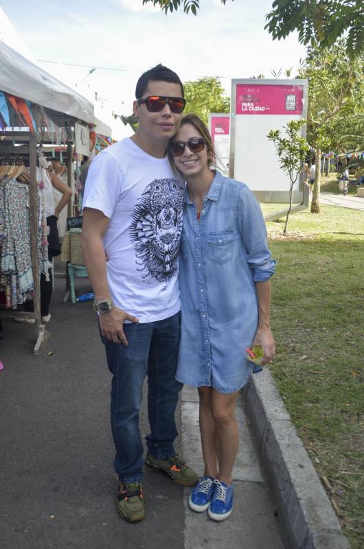 Juan Carlos Díaz y Luisa López. Foto Cámara Lúcida. 