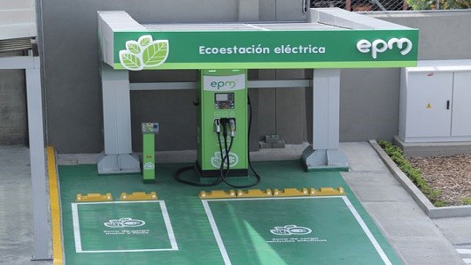 Hay nueva estación de recarga de vehículos eléctricos en Antioquia, ¿dónde  está ubicada?