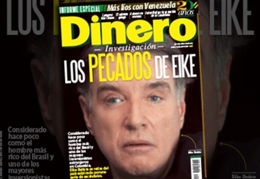Este es el ejemplar de la Revista Dinero en el que fue publicada la investigación que desató el lío judicial. FOTO REVISTA DINERO