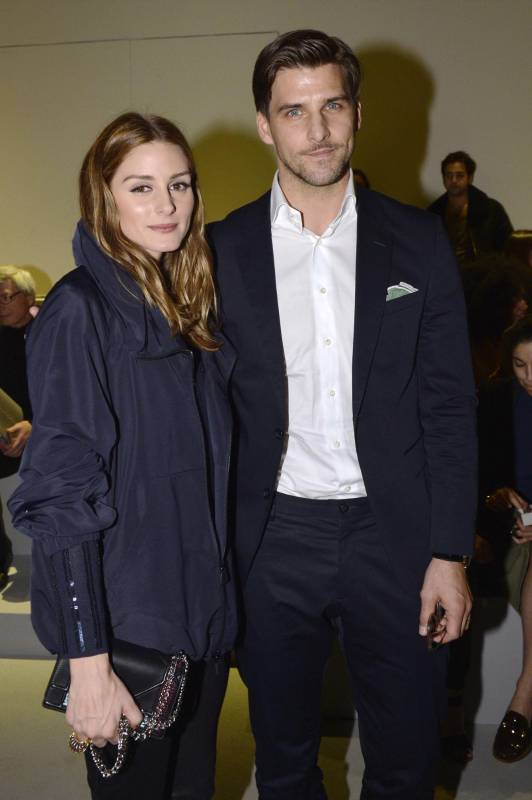 La modelo estadounidense Olivia Palermo y su esposo Johannes Huebl. FOTO AFP