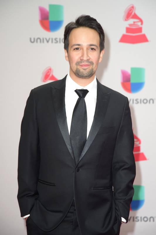 Lin-Manuel Miranda es primo de Residente. Asistió también a la gala. FOTO AFP