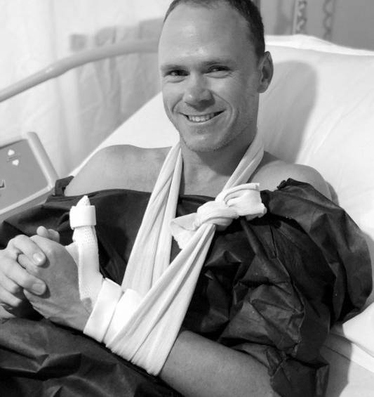 Un año del escalofriante accidente de Froome antes del Tour