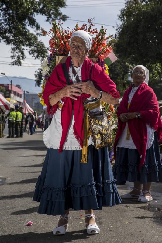 Luz Estela Hincapié, vereda San Ignacio, 80 años. Foto: Santiago Mesa.