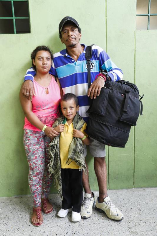 Familia Baena Olaya. Foto: Manuel Saldarriaga 