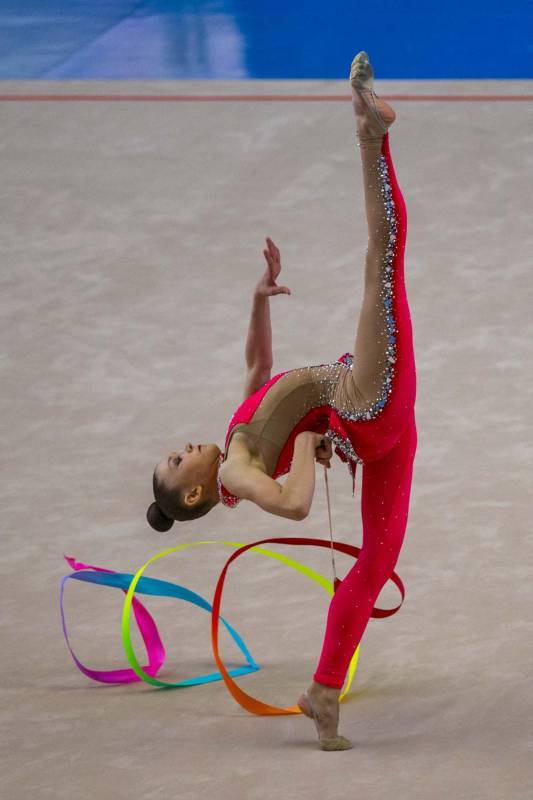 Desde el jueves en el coliseo Hugo Giraldo se reúnen deportistas de 12 países que buscan ganar los 7 cupos disponibles a Juegos Olímpicos de la Juventud. Foto: Jaime Pérez