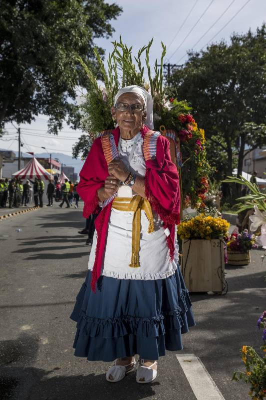 Olga Londoño, vereda El Porvenir, 71 años. Foto: Santiago Mesa.