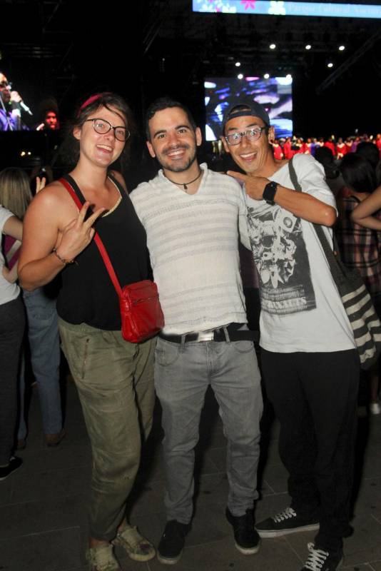 Maud Dujardin, Sebastian Blandón y Fernando Ramírez. Foto Cámara Lúcida.