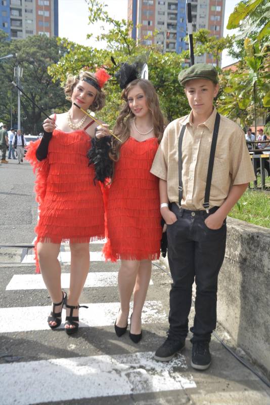 Sara García, Isabela García y Samuel García. Foto Cámara Lúcida.