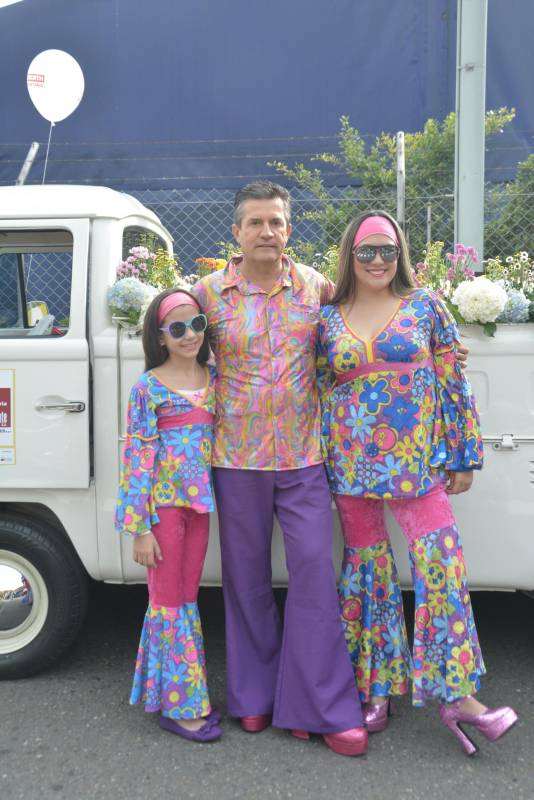 María Clara Agudelo, Carlos Mario Agudelo y Carolina Agudelo. Foto Cámara Lúcida.