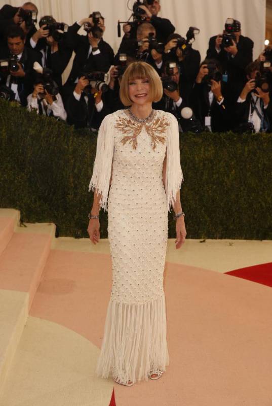 La editora de Vogue Anna Wintour. FOTO Reuters