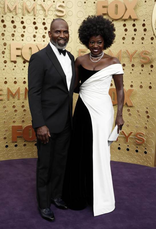 Viola Davis y Julius Tennon. FOTO: EFE