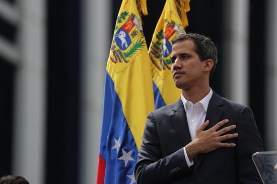 Guaidó sigue siendo reconocido por casi 60 países como presidente venezolano. FOTO: EFE