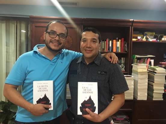 Carlos Bermeo y Rubén Varona fueron finalistas del Premio Planeta Casa de las Américas en 2012. FOTO @PerezaEdiciones