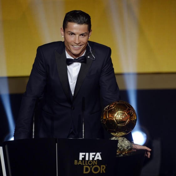 Cristiano Ronaldo se llevó su tercer Balón de Oro.