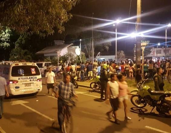 Lanzan explosivos contra un CAI de policía en Cali