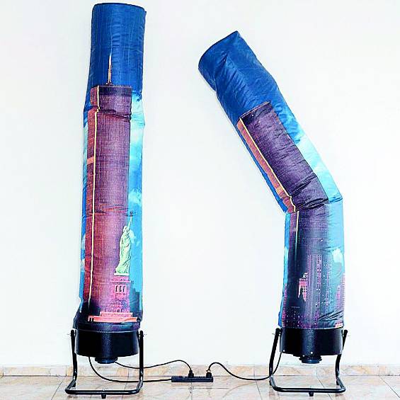 Between Towers, de Henry Alexander Palacio Clavijo, 2017Sección Artecámara de Artbo 2017. FOTOS CORTESÍA ARTbo