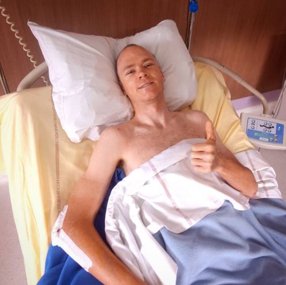 FOTO: TWITTER CHRIS FROOME