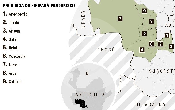 Provincias y Áreas reconfigurarían a Antioquia