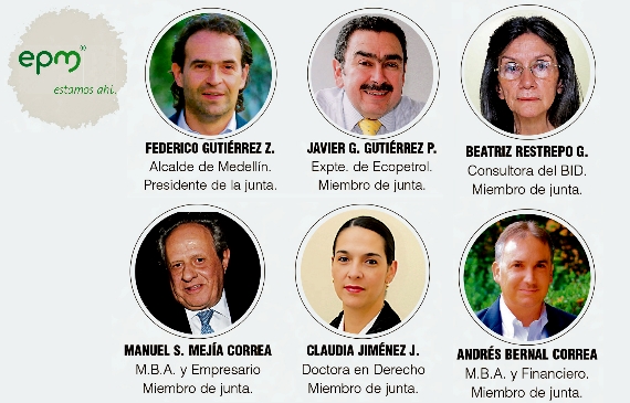 Conozca quiénes manejan las empresas públicas de Antioquia