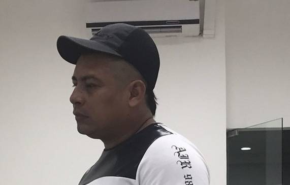 Eduardo Ortiz Tuberquia, alias ‘El Indio’, cabecilla urbano del ‘Clan del Golfo’ y responsable de por lo menos ocho crímenes en la región de Urabá. FOTO COLPRENSA