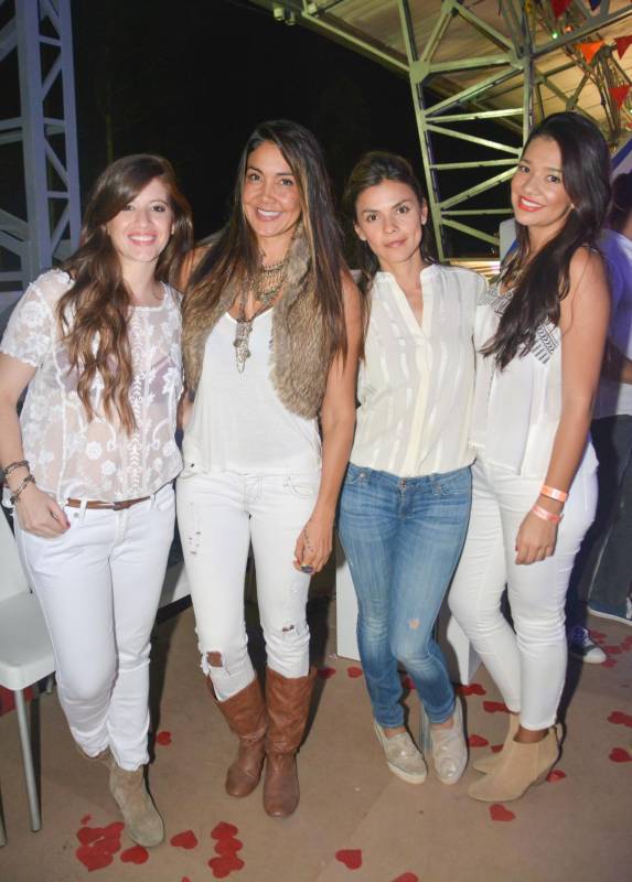 Margarita Murillo, Mónica Moscoso, Sandra Querubín y Keller Henao. Foto Cámara Lúcida