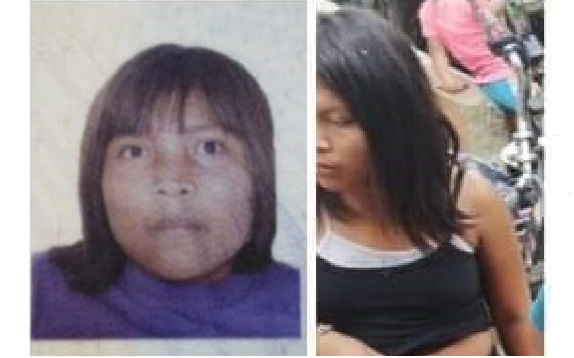 La menor indígena desaparición desde el martes y es buscada por la familia con apoyo de la Línea 123. FOTO CORTESÍA FAMILIAR