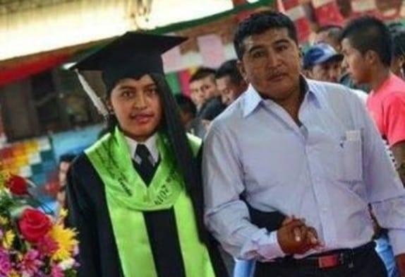 Oliverio Conejo Sánchez y su hija Emily Jaquelín Conejo. FOTO CORTESÍA