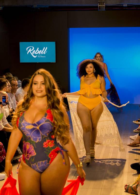 En la pasarela hubo modelos de Medellín, Cali, Bogotá, Barranquilla y Bucaramanga. FOTO Camilo Suárez