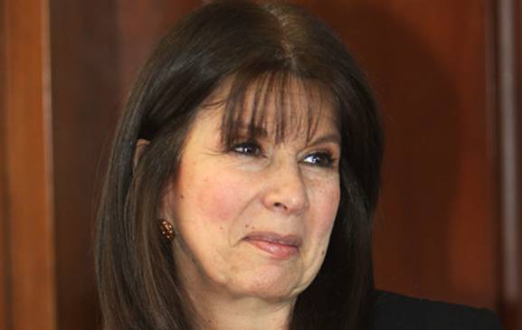 María Victoria Calle llevaba un año como encargada, este jueves fue elegida en propiedad como presidenta de la corte. FOTO Colprensa