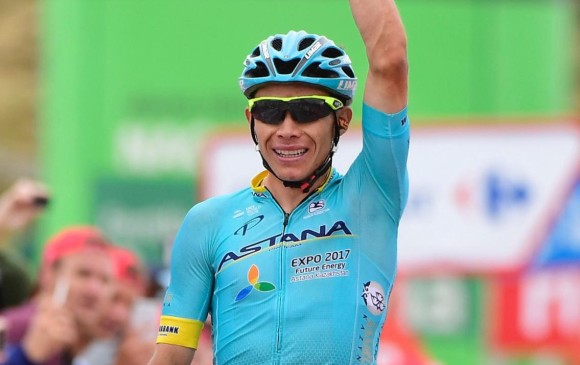 Miguel Ángel López correrá, por primera vez, el Giro de Italia. FOTO AFP