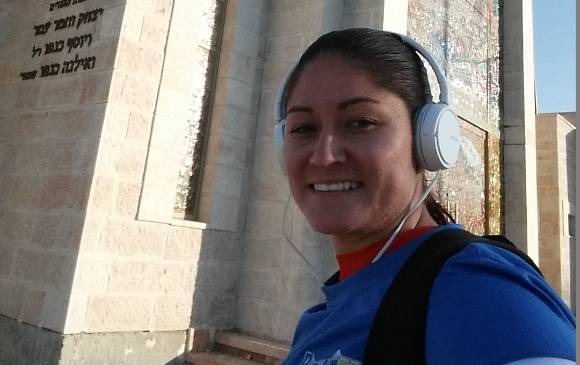 Israel y toda su riqueza histórica, atractivos para Sandra en su permanencia allí. FOTO cortesía