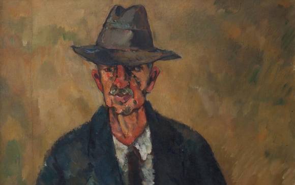 Retrato de Efe Gómez, por el artista Pedro Nel Gómez, 1934. Óleo sobre lienzo. 161,1 x 90 cm. FOTO Cortesía Banco de la República