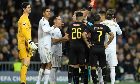 City-Real Madrid, un duelo futbolero que quedó en suspenso por la pandemia. FOTO: AFP