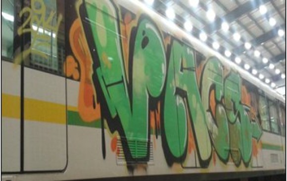 El Metro aseguró en un comunicado que esta foto que circula en redes sociales corresponde a hechos que ocurrieron en enero de 2014. FOTO ARCHIVO
