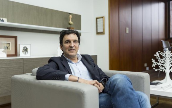 Juan Esteban Calle, presidente de Cementos Argos. FOTO: Edwin Bustamante