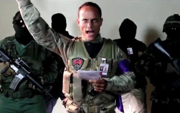 Óscar Pérez, policía retirado de Venezuela, quien se sublevó al régimen, sí fue asesinado. Foto Captura de Pantalla